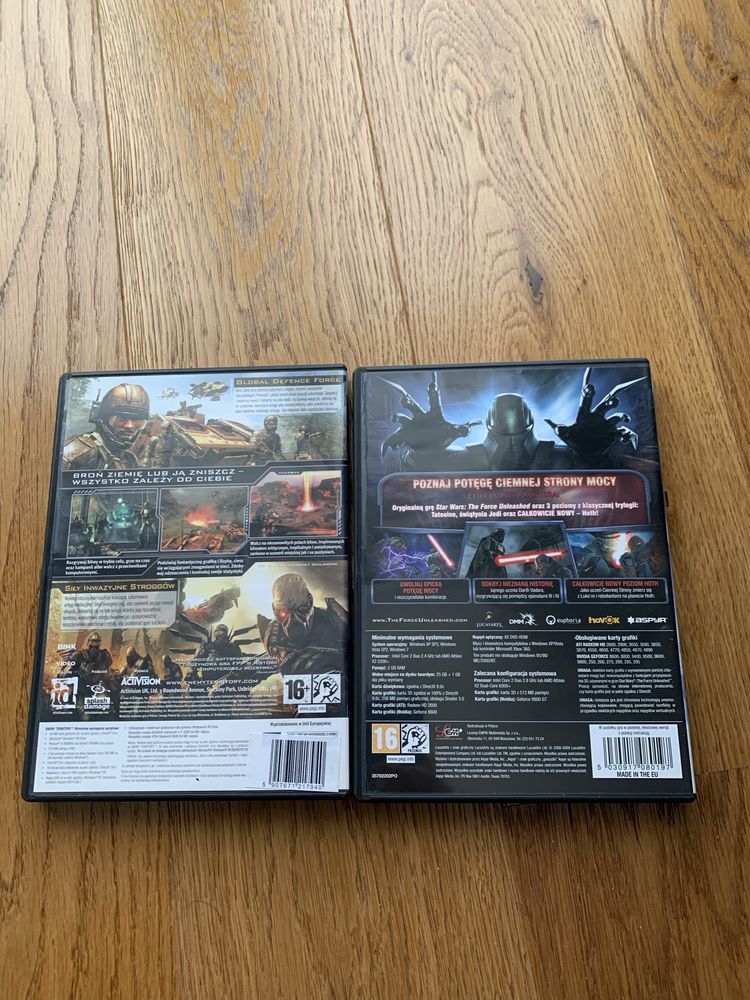Enemy Territory: Quake Wars & Star Wars: The Force Unleashed [PC]