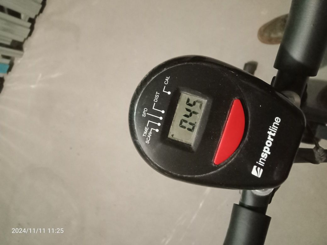 Rower stacjonarny treningowy insport line składany
