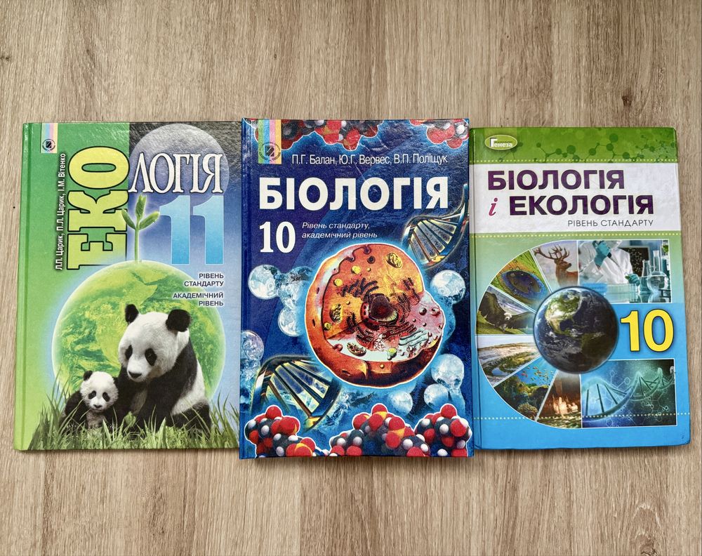 Комплект підручників 10 клас
