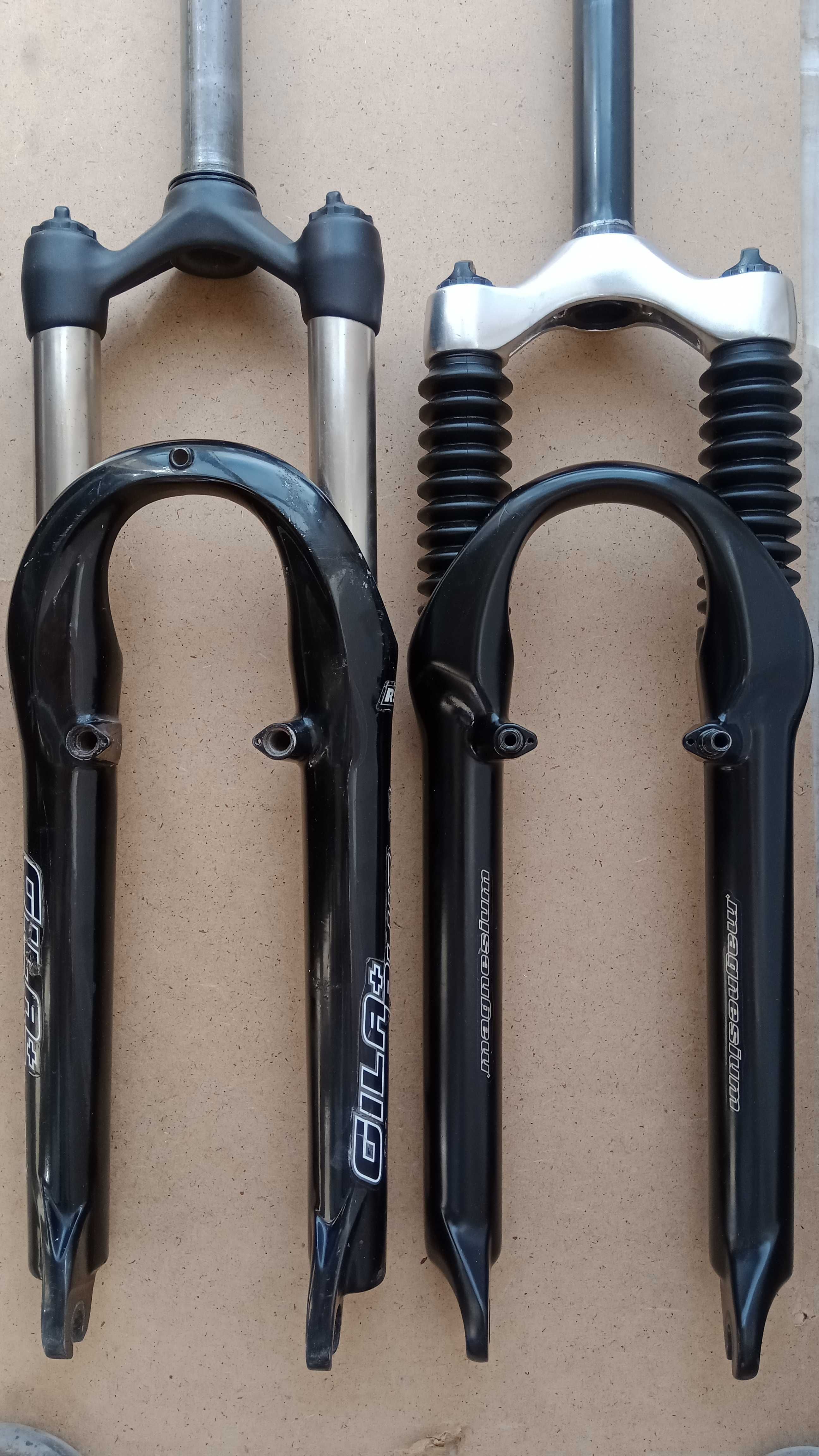 29" та 27,5 Вилка Rock Shox Suntour Fox різні