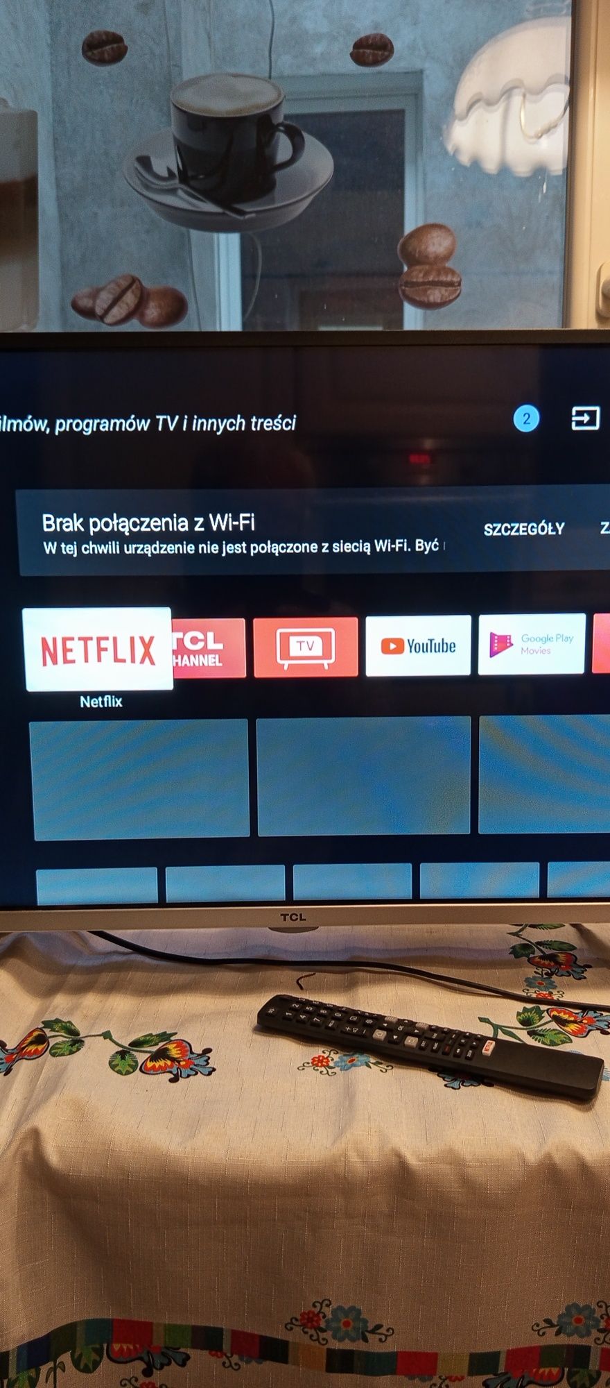 Sprzedam telewizor TCL model 32ES586X1 na Androidzie SMART WI-FI