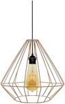 Diamond Cage Tosel Wisząca lampa sufitowa z wyk. miedzianym