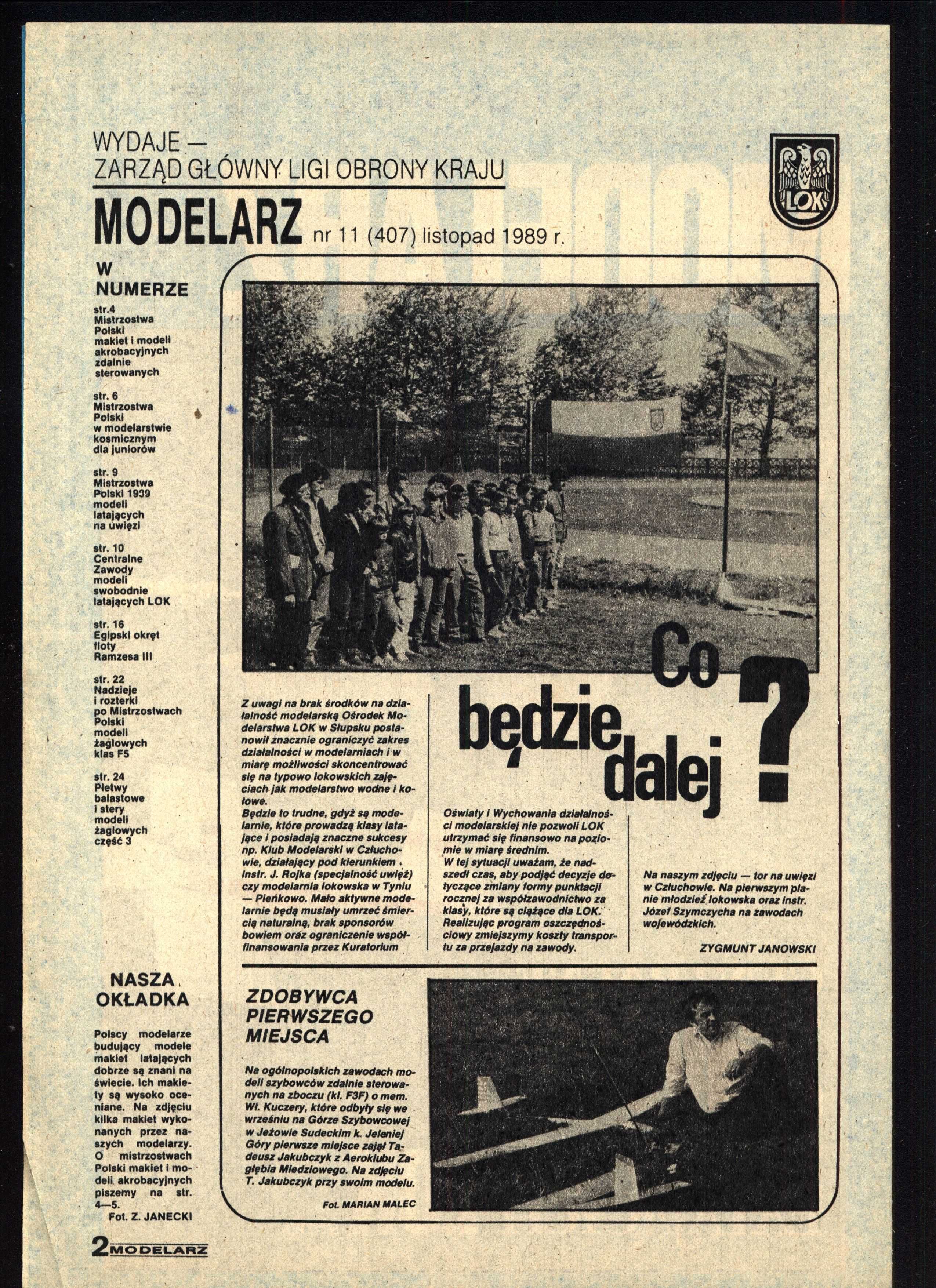 Modelarz 1989.11