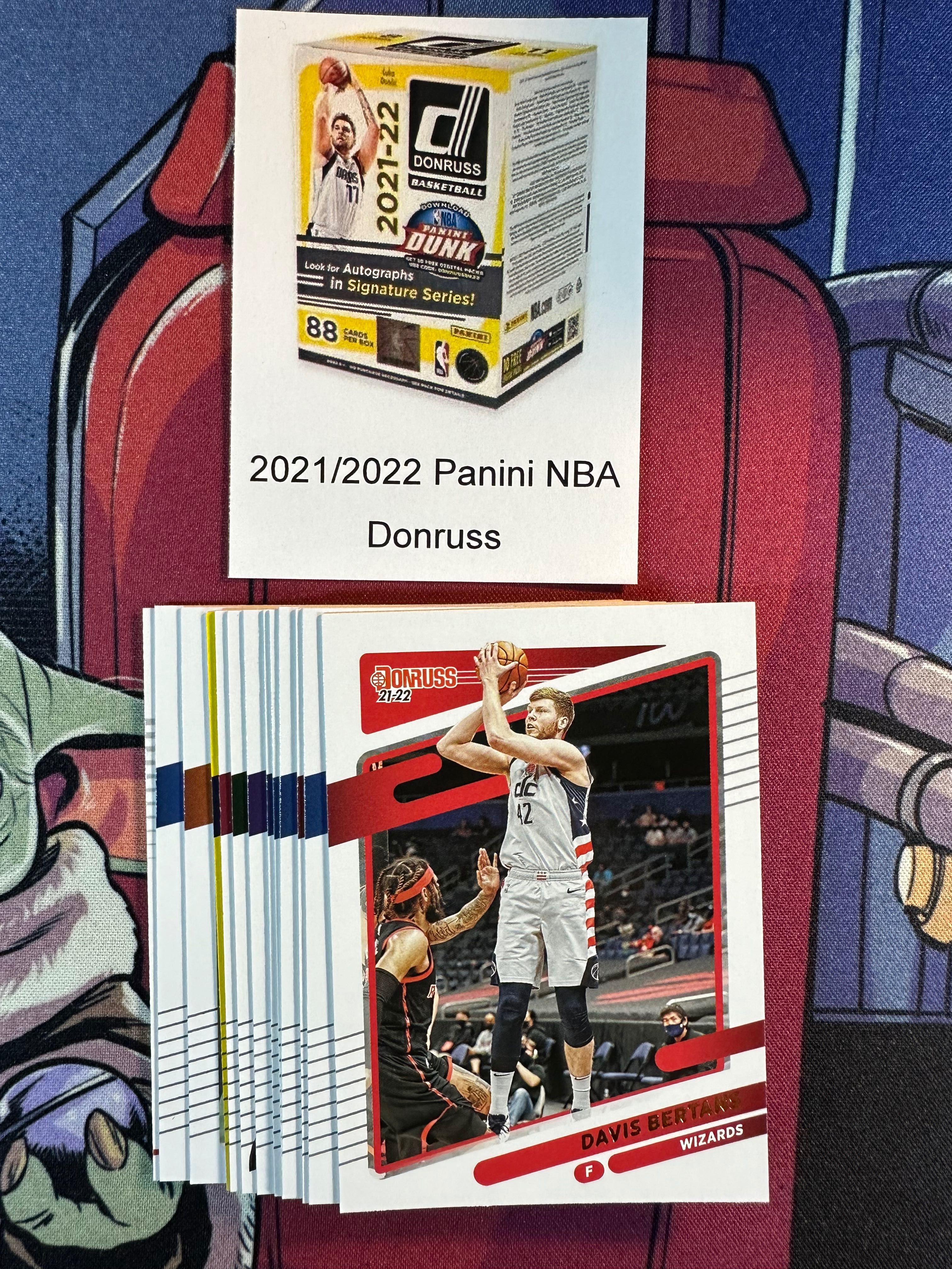 Cartas 2021/2022 Panini NBA Donruss