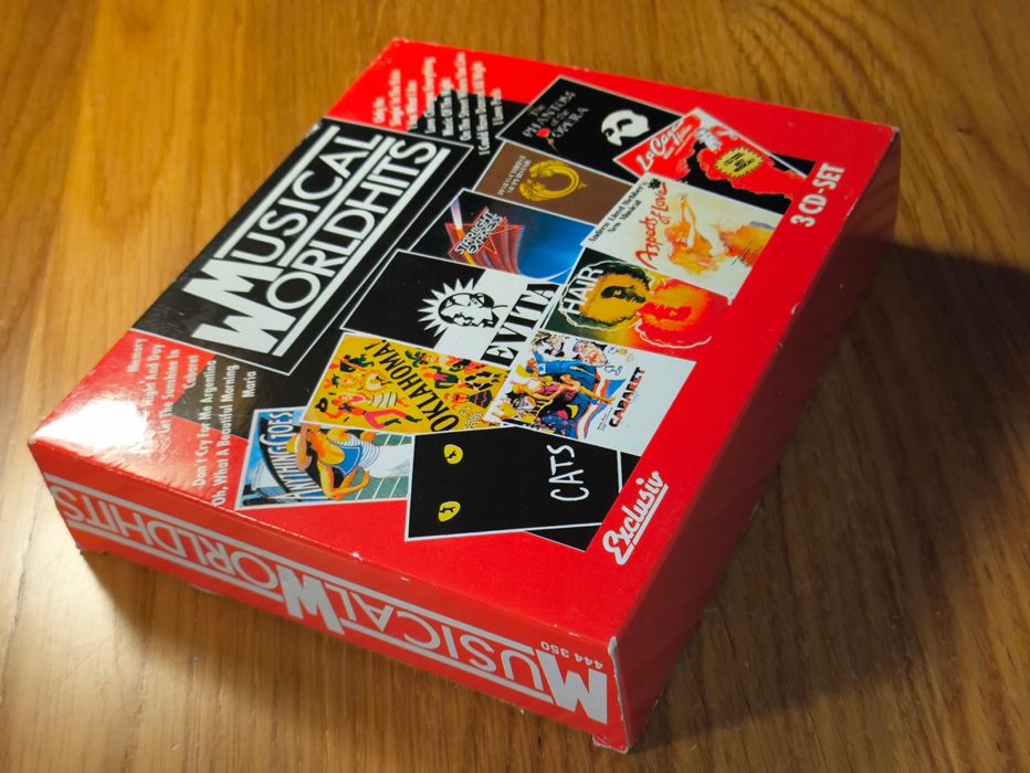 MUSICAL WORLDHITS - zestaw 3 płyt CD (Exclusiv, nr kat. 444 350)