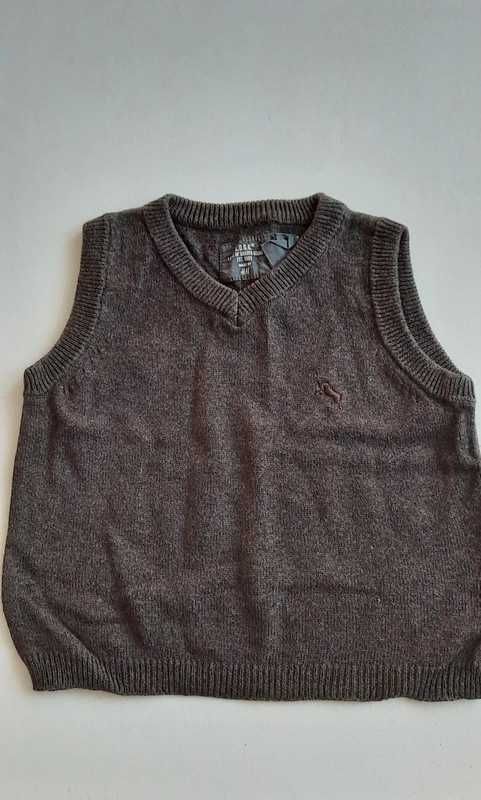 BEZ WAD Kamizelka chłopięca H&M 62cm 0-3 miesięcy #619