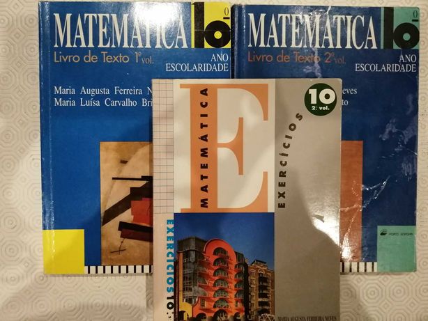 Matemática 10º Ano - Porto Editora (Antigo)