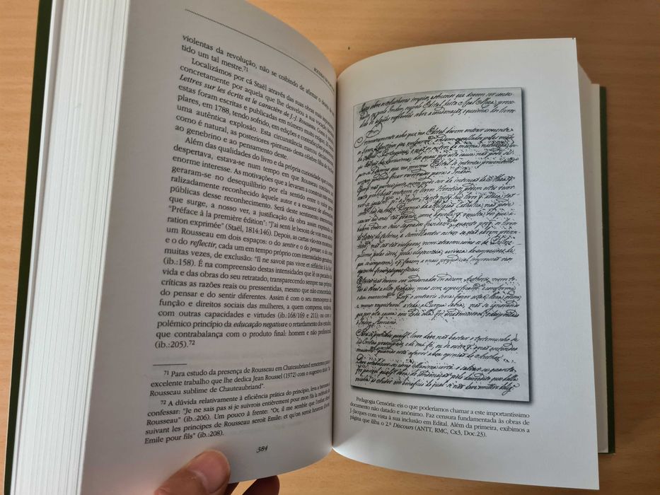 Livro "Rousseau em Portugal" de Fernando Augusto Machado