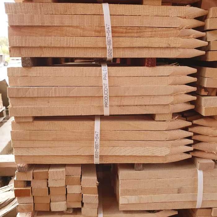 PRODUCENT PALIKÓW  Geodezyjnych - Paliki Drewniane Bukowe