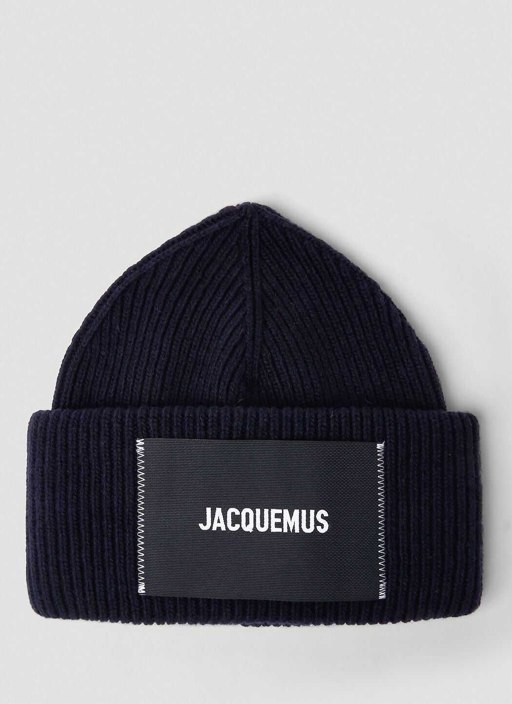 Шапка Jacquemus Le Papier Le Bonnet Beanie Black