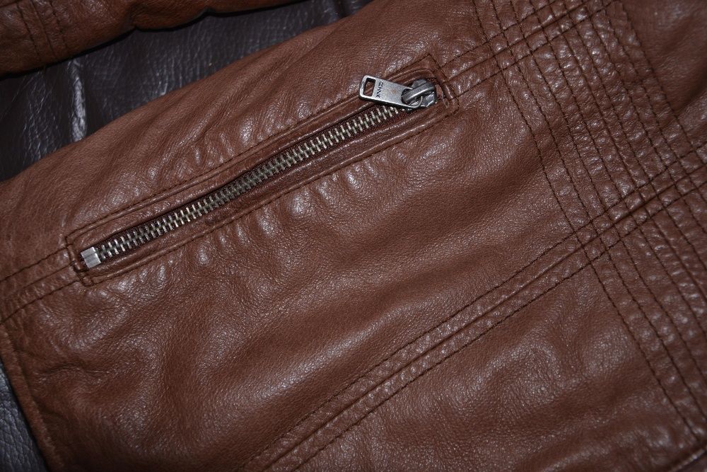 Kurtka Ochnik brązowa ocieplana damska 38 idealna na jesień