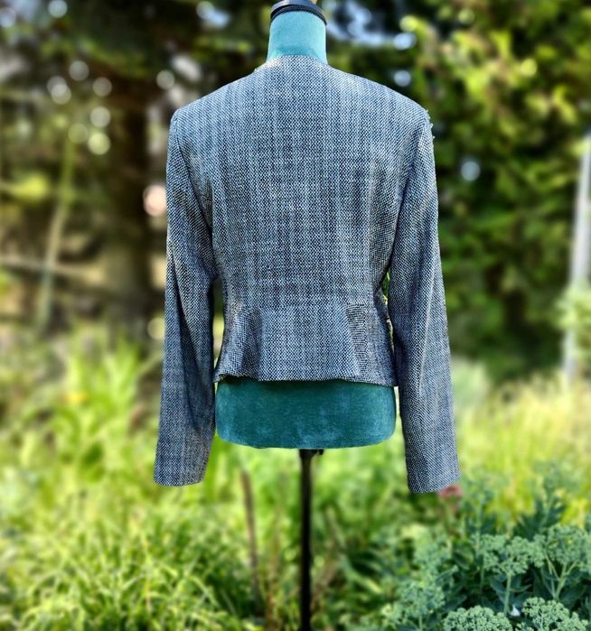 Szara marynarka Orsay 40 L żakiet kurtka blazer melanż