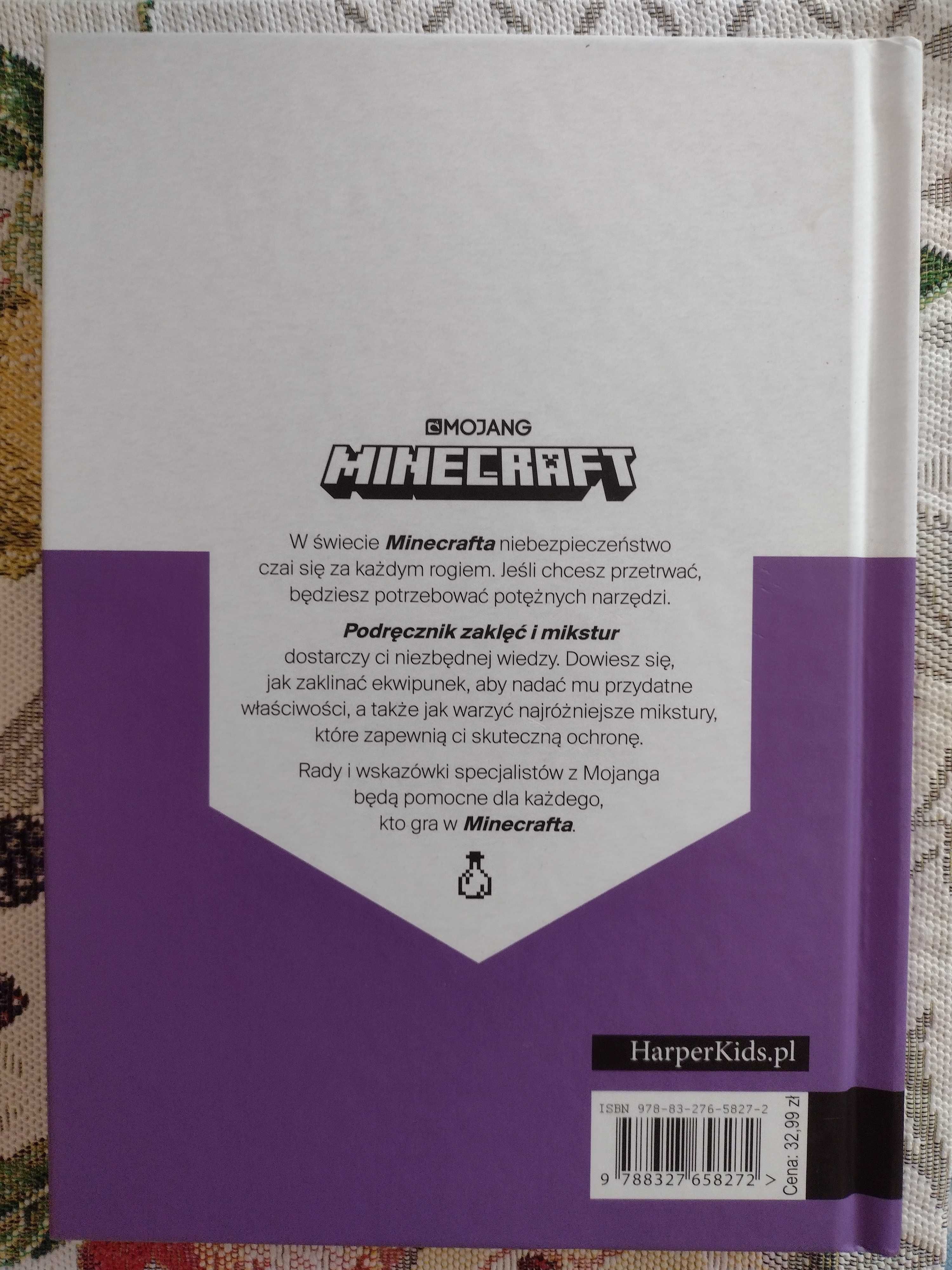 Minecraft - Podręcznik zaklęć i mikstur, nowy!