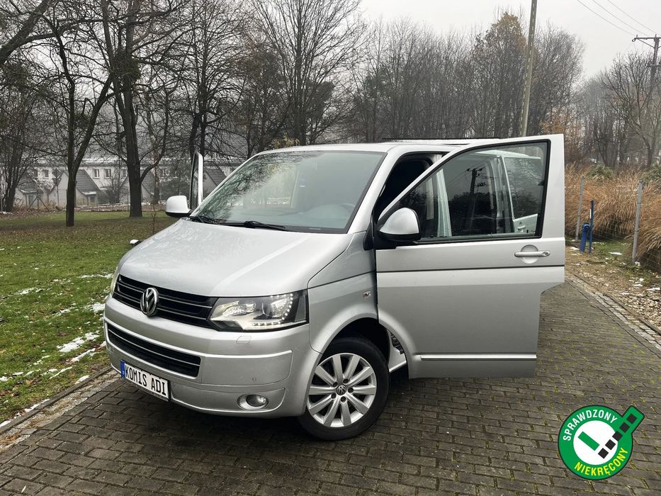 Volkswagen Multivan 4MOTION AUTOMAT 2.0 TDI 180KM xenon/ledy/6osobowy/dvd/highline/full/