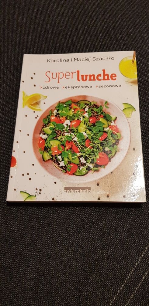 Super Lunche K.M. Szaciłło książka kucharska przepisy kulinarne