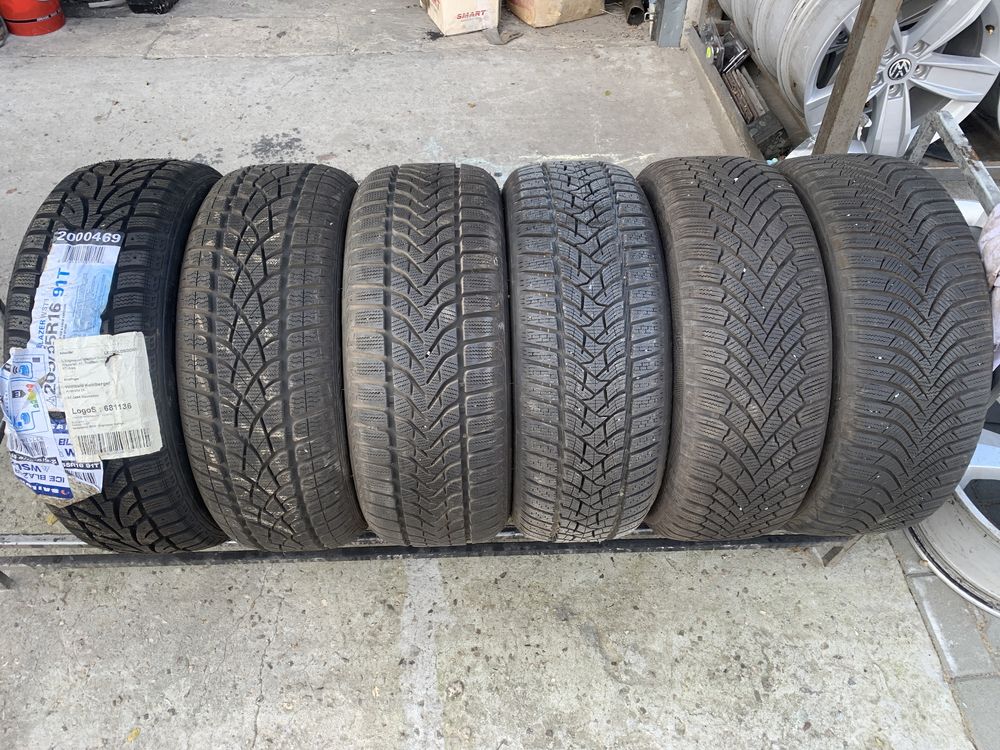 205/55r16 zima pojedyncze jak nowe conti dunlop hankook sailun lassa