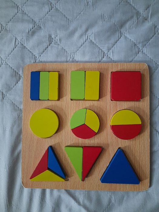 Деревянные пазлы для малышей