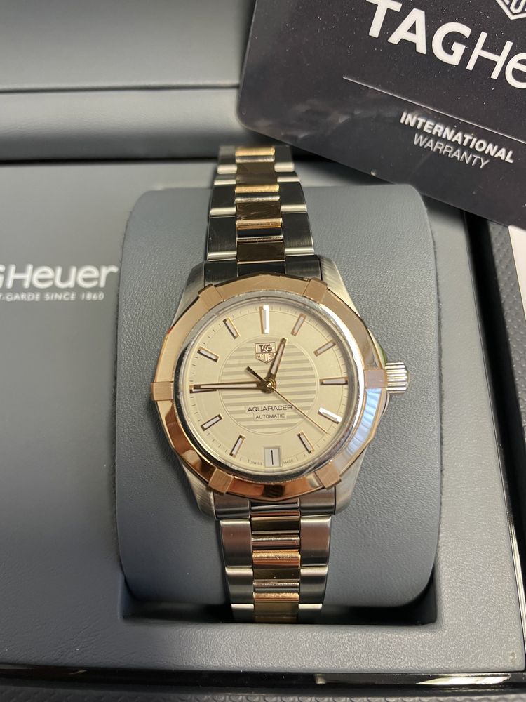 Tag Heuer Aquaracer Ouro e Aço Automático