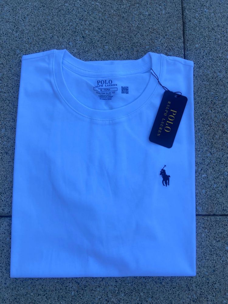 t-shirt ralph lauren branca