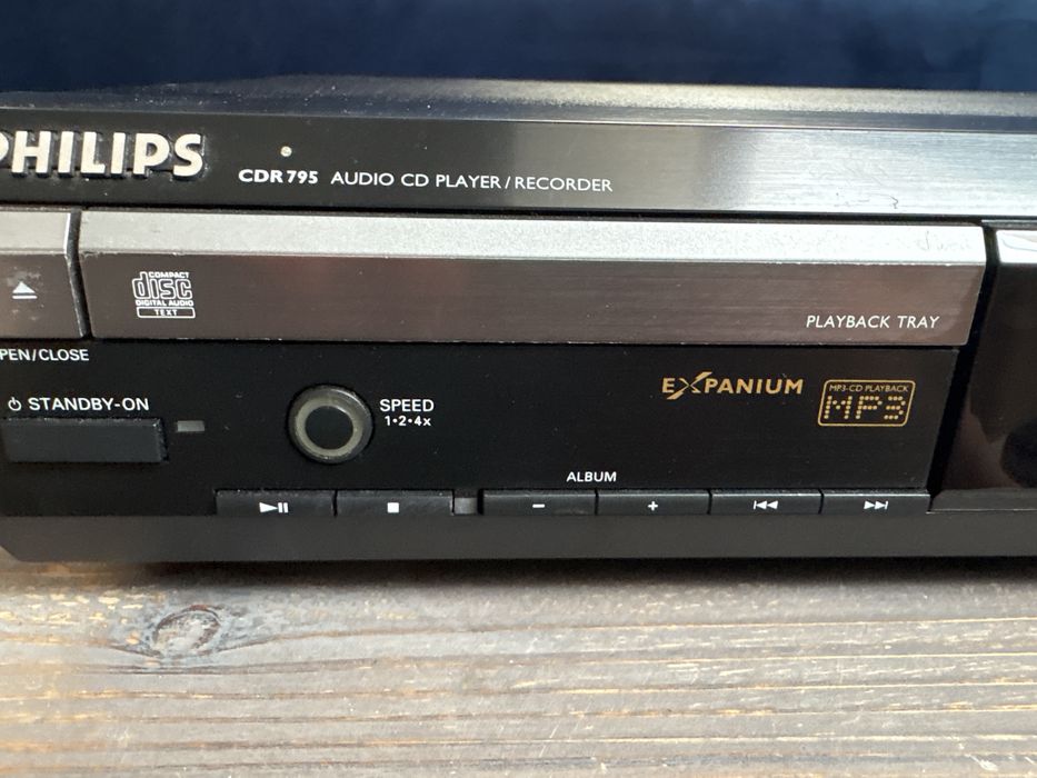 Philips CDR 795 dual cdr stan znakomity