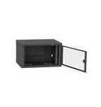 Szafa serwerowa wisząca RACK 19″ 6U 450 drzwi szklane