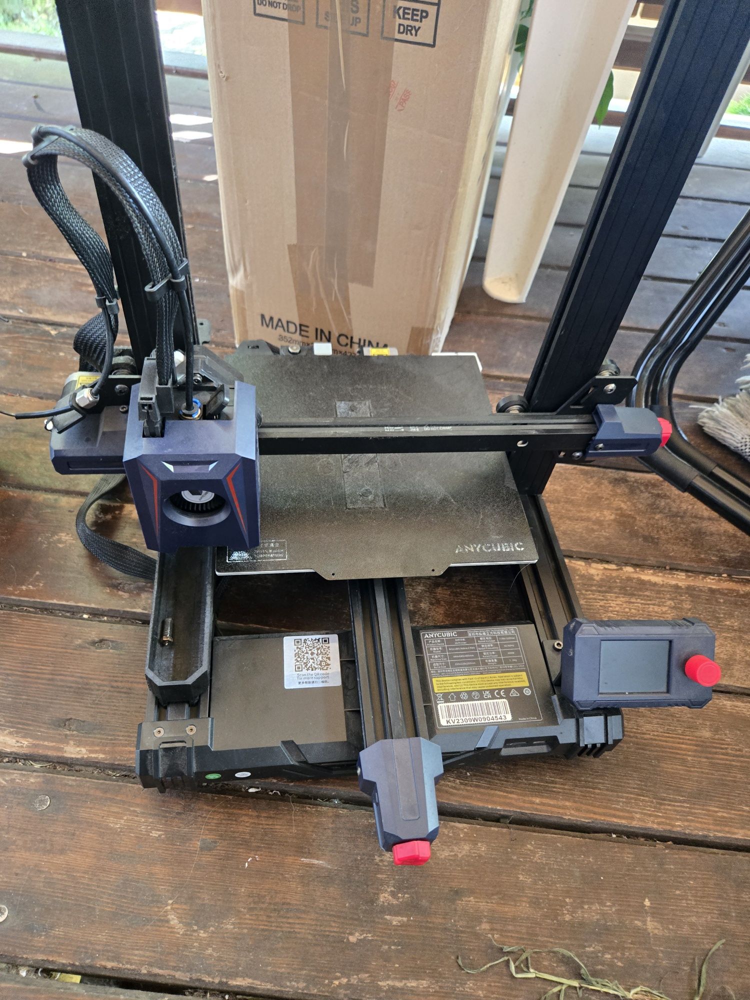Drukarka 3d anycubic kobra 2 neo dużo dodatków