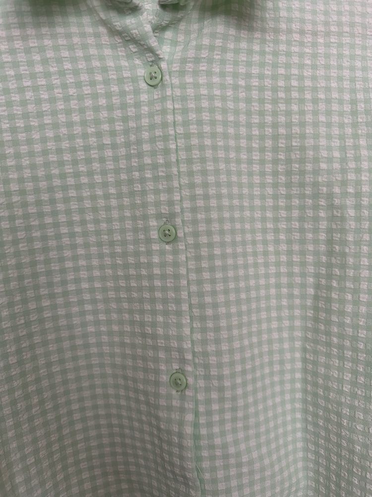 Dziewczęca krótka koszula H&M
