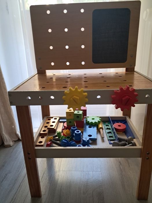 Drewniany warsztat dla dzieci