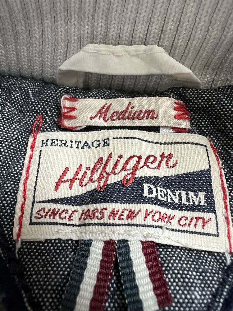 Bezrękawnik puchowy damski S Tommy Hilfiger kamizelka biały