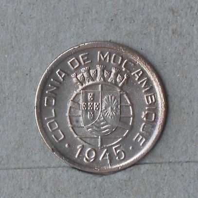 Moçambique 50 centavo 1945 - olx X10681