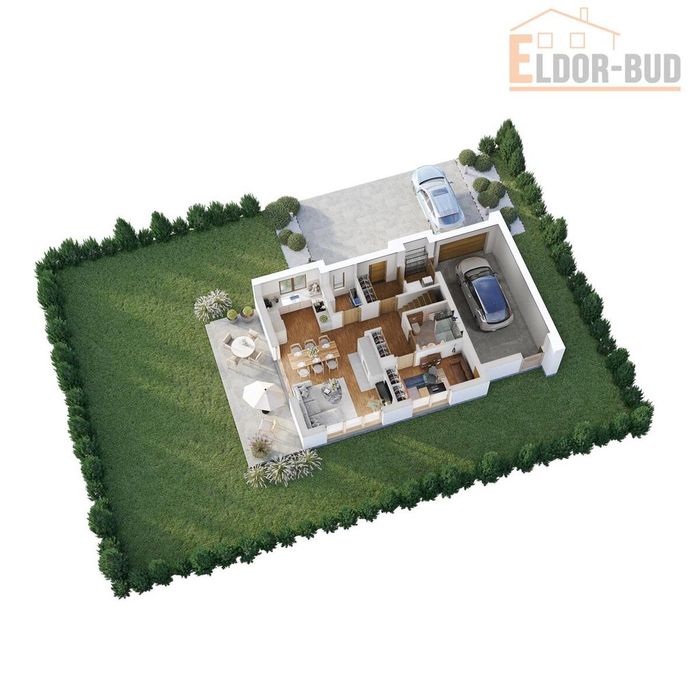 Przestronny dom z garażem blisko Łomży