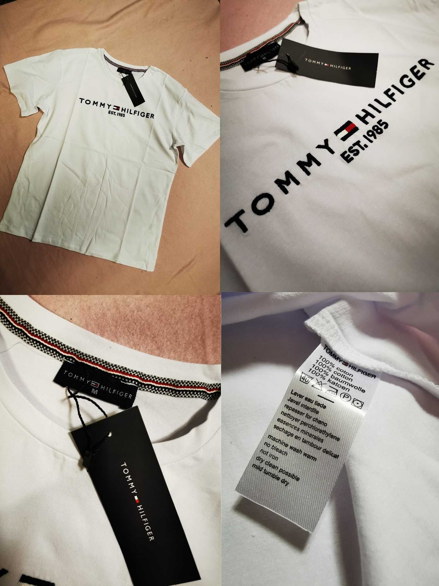 Koszulka męska Tommy Hilfiger tshirt męski TH nowość