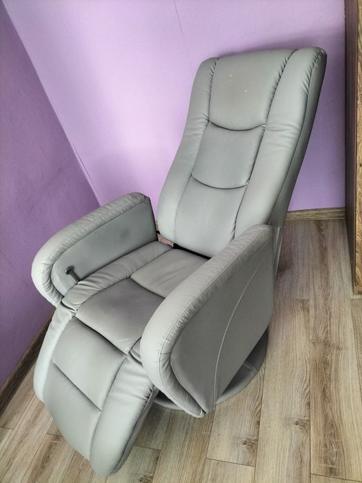 Fotel rozkładany, leżanka, z masażem, krzesło