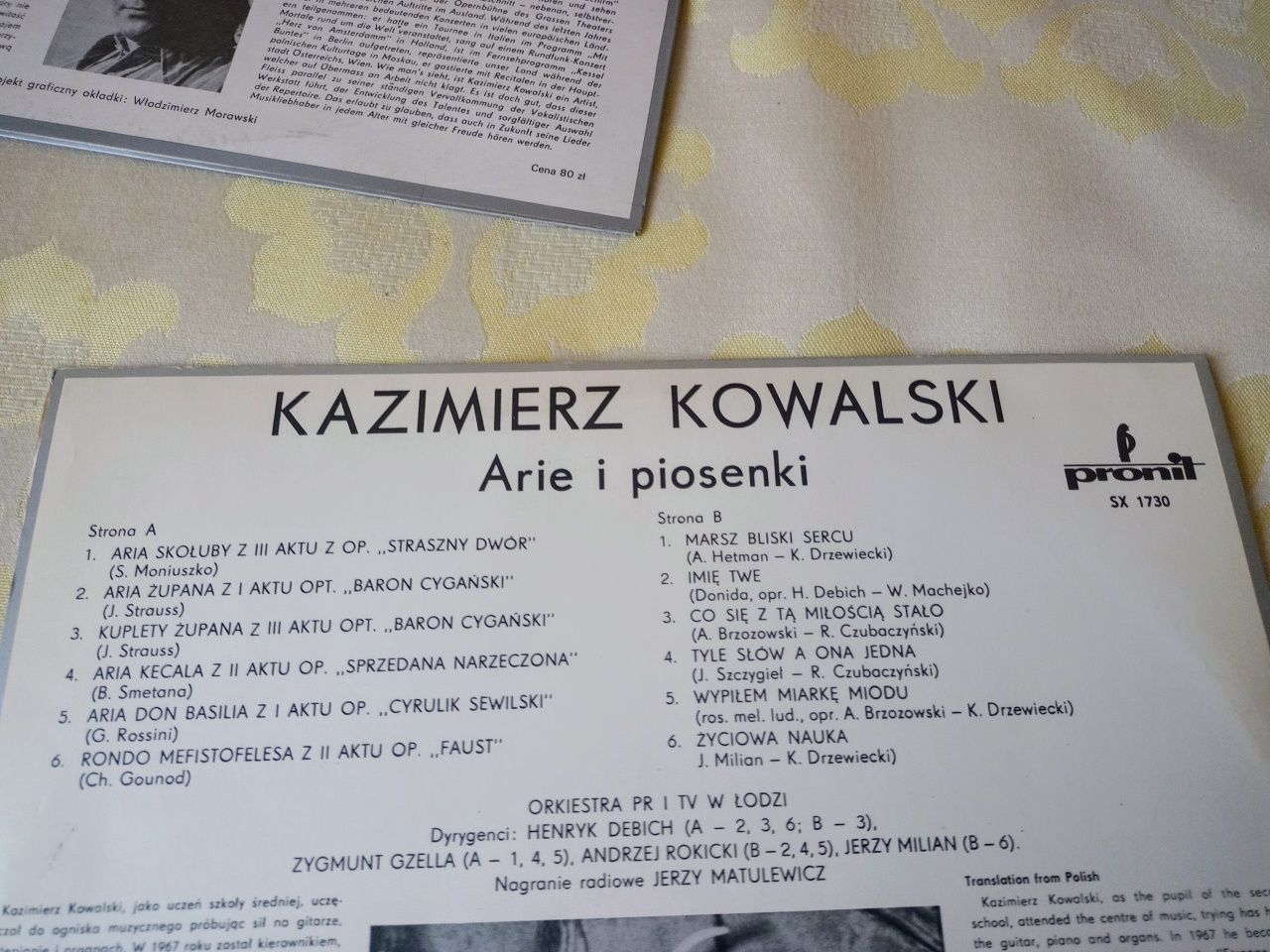 Kazimierz Kowalski płyty winylowe
