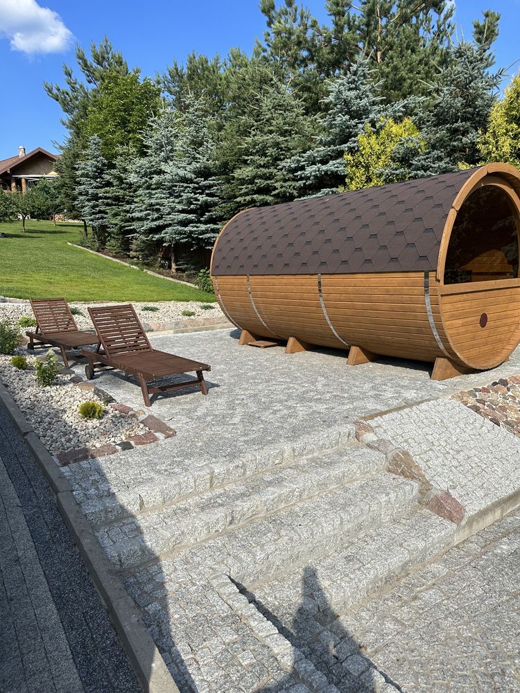 Producent Ełk Jacuzzi Balia Ogrodowa Spa Basen Sauna Mazury Domek