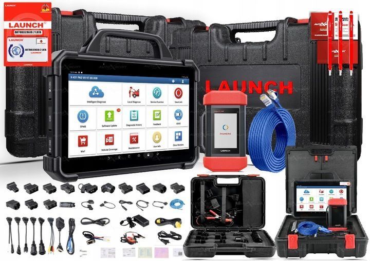 Launch Profesjonalny Tester Diagnostyczny FULL X431 PAD VII ELITE  LAUNCH