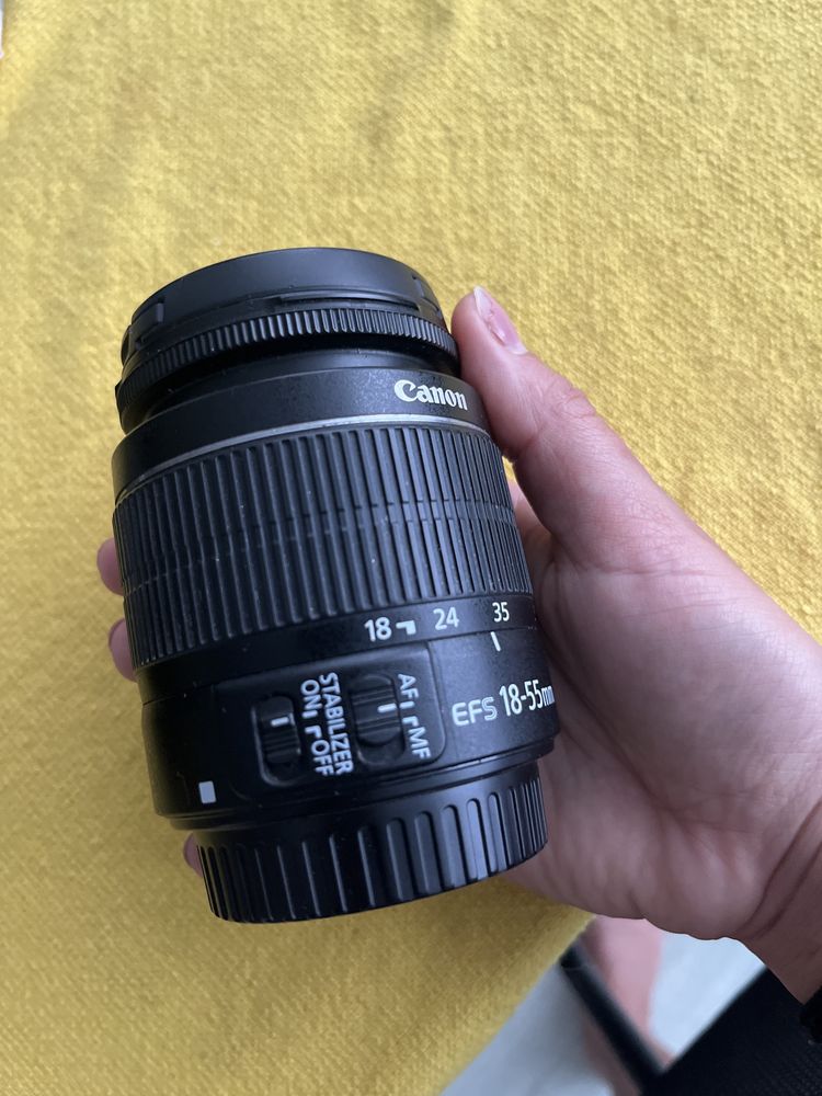Objetiva canon 18-55mm f3.5-5.6