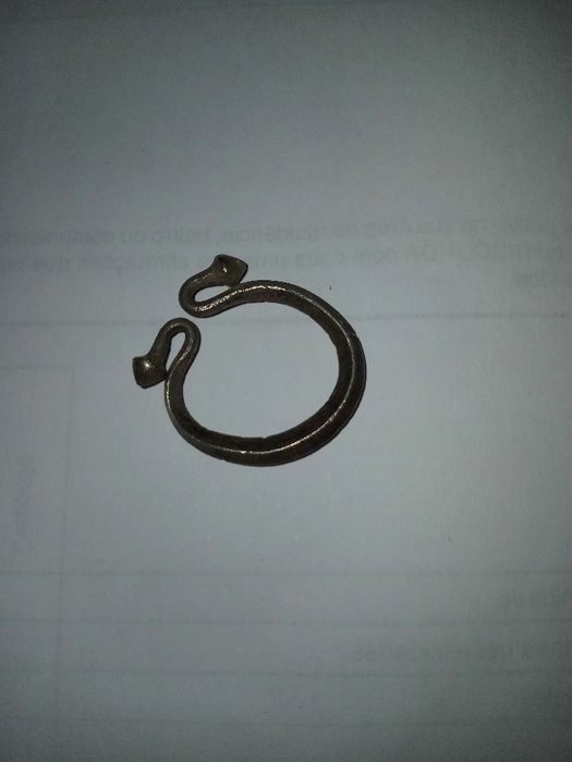 Anel viking em Prata (medieval) RARO