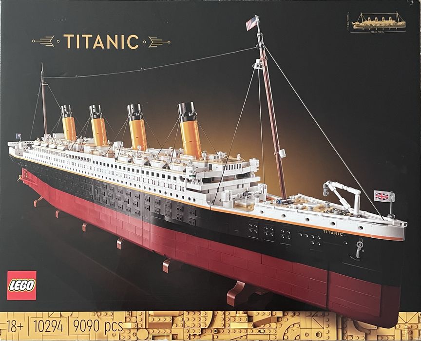 Klocki Lego 10294 „Titanic” 9090pcs 18+
