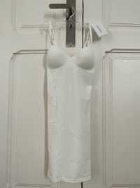 Hanro Allure Bra Body Dress Soutien Babydoll Branco Lingerie