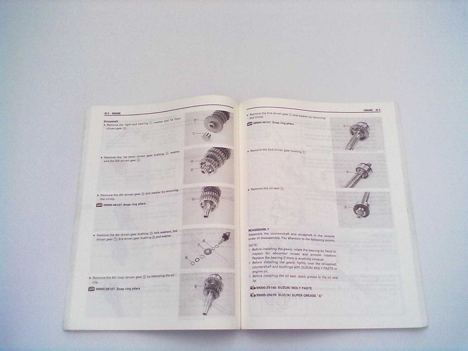 Manual Técnico oficial Suzuki GSX 750