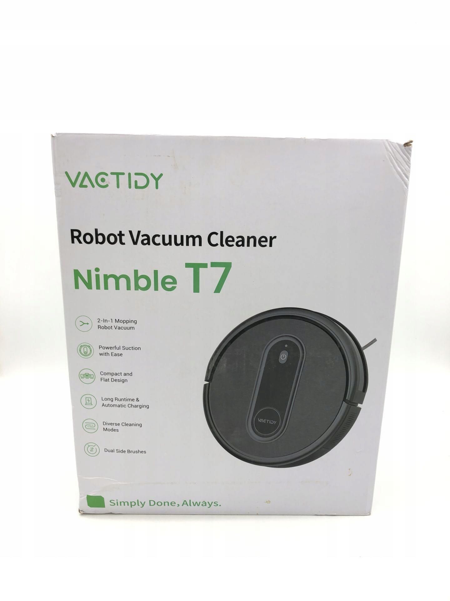 Robot sprzątający Vactidy T7 z mopem 2800Pa Alexa App Siri 120min
