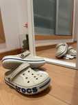 crocs bege originais