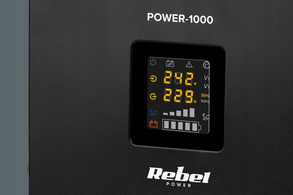 Інвертор 1000W Rebel. ДЖБ ИБП UPS. Безперебійник. Инвертор для котла