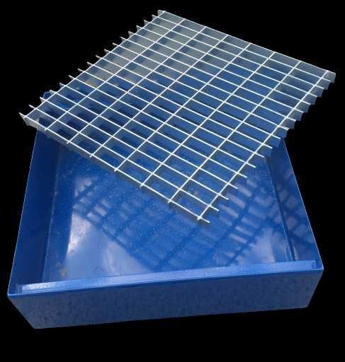 Wanna wychwytowa z rączka i kółkami 250 L