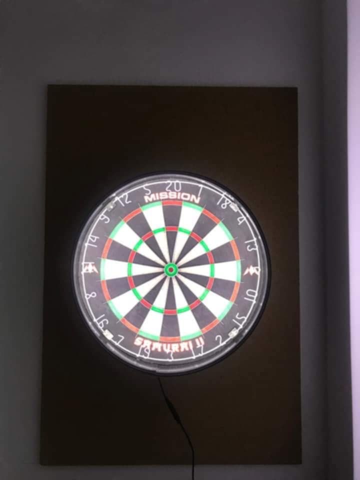 Oswietlenie do tarczy dart