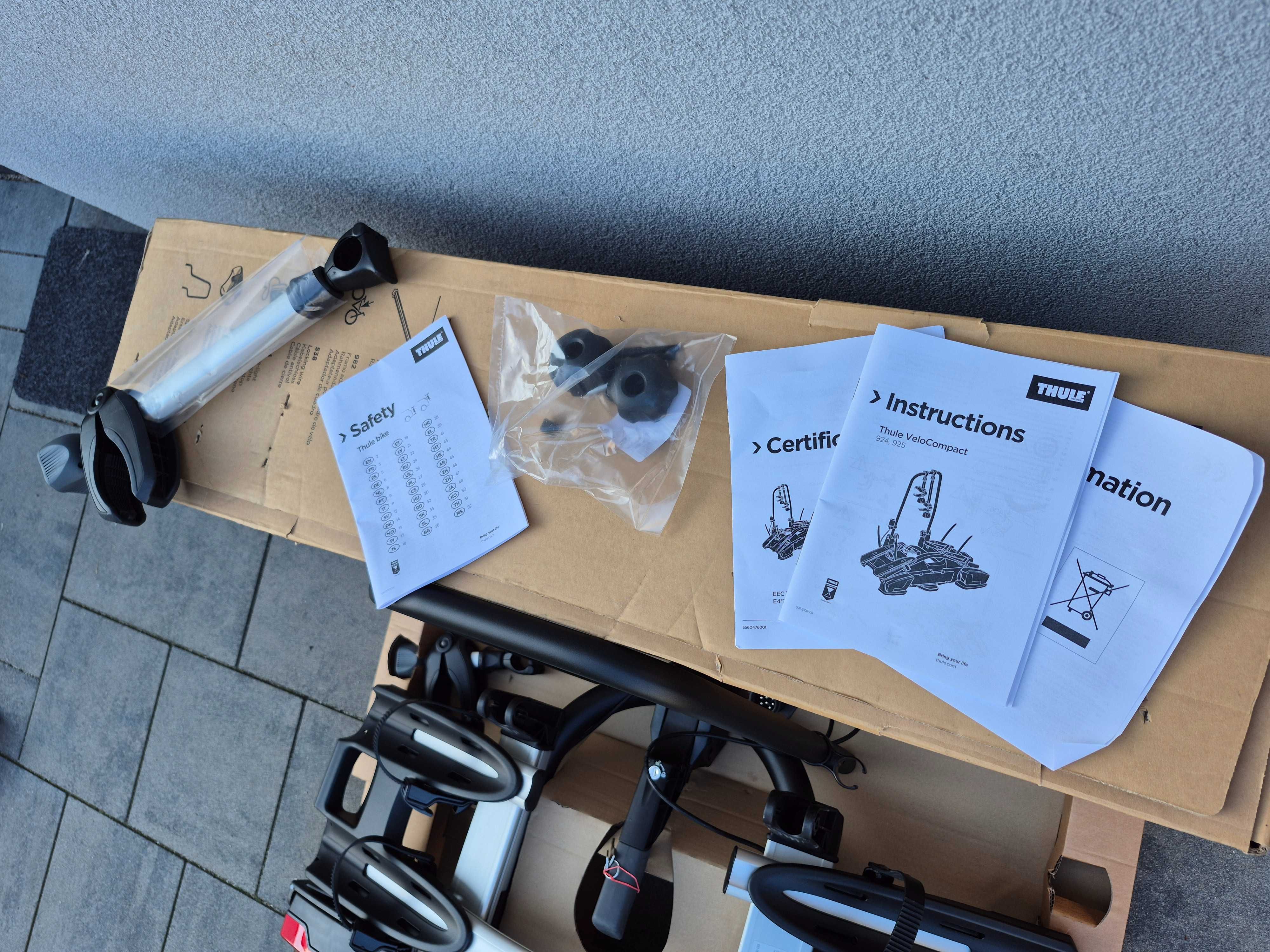 Nowy uchwyt rowerowy Thule VeloCompact 2 – na hak