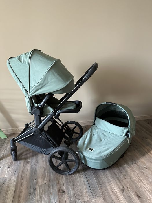 Cybex Priam platinum green