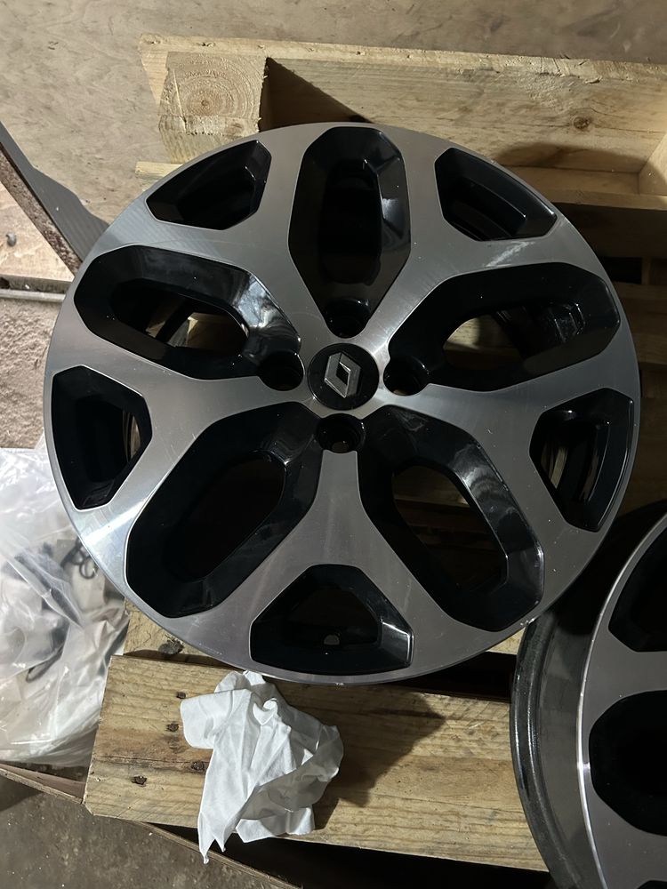 Conjunto de jantes 17 renault clio/captur