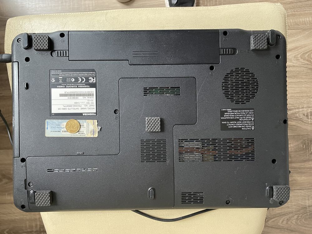 Laptop Notebook Toshiba Satellite c660 c660-108 i3 3gb ram win7